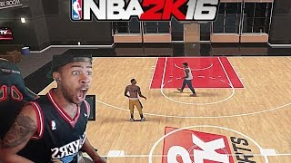 NBA 2K16 TRASH TALKER EXPOSES PRETTYBOYFREDO 1v1 MYCOURT THE REMATCH PT 2 [upl. by Mariande460]