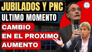 ULTIMO MOMENTO Jubilados y Pensionados CAMBIO EN LOS AUMENTOS DE HABERES MARZO Y ABRIL  CREDITOS [upl. by Anaed]