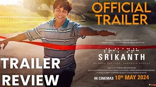 Uncovering Secrets of SRIKANTH Trailer  Rajkummar Rao  Jyotika [upl. by Gilges669]