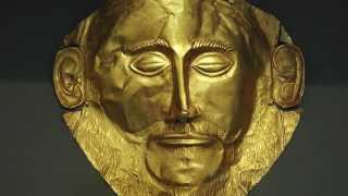 Mask of Agamemnon Mycenae c 15501500 BCE [upl. by Morgan]