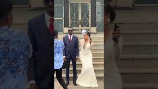 RÉACTION DE LA FEMME AU JOUR DE SON MARIAGE❤️ betebete love wedding shorts couple dance music [upl. by Buschi]