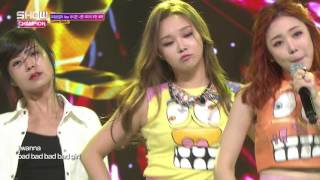 ShowChampion EP165 Purfles  Bad Girl 퍼펄즈  나쁜 여자 [upl. by Lecirg132]