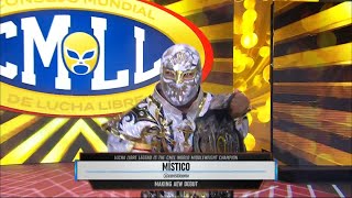 Místico Debut Entrance  AEW Rampage October 20 2023 [upl. by Wiggins]