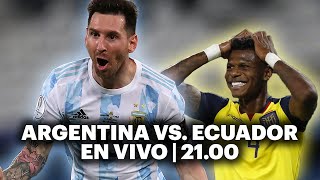 ARGENTINA VS ECUADOR ⚽️ VIVILO EN TyC SPORTS  Copa América 2021 [upl. by Hpeosj421]