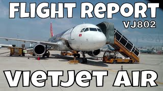 Flight Report of Vietnam VietJet quotBikiniquot Air VJ802 Bangkok to Ho Chi Minh City  WN VLOG Travel [upl. by Balcer]