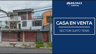 Casa en venta sector quito tenis  REMAX Capital [upl. by Selle]