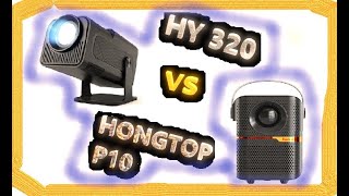 PROYECTOR HY 320 VS HONGTOP P10 [upl. by Doykos]