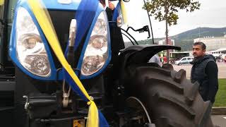 New Holland T7040 Motor Sesi [upl. by Tressa]