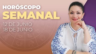 HORÓSCOPO SEMANAL  12 DE JUNIO AL 18 DE JUNIO  KATIUSKA ROMERO [upl. by Torras]