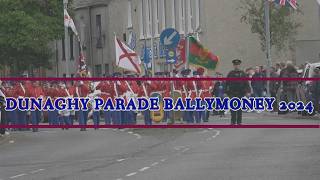 Dunaghy FB Ballymoney Full Parade 2024 [upl. by Hazrit]