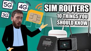 SIM LTE Routers  The 10 THINGS You NEED to Know Before You Buy [upl. by Eulalia380]