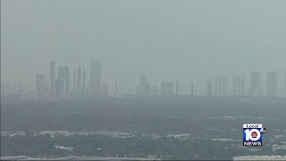 Saharan Dust impacting South Florida is helpful but can also be harmful [upl. by Oal59]