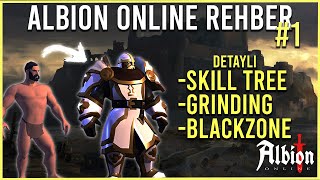 Albion Online Detaylı Rehber 1  Skill Ağacı Grinding ve Blackzone 2024 [upl. by Jeffers]