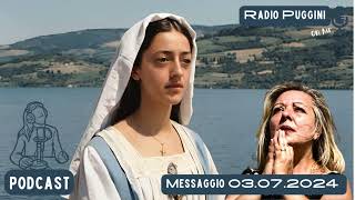 Messaggio amp Apparizione della Madonna di Trevignano a Gisella Cardia 03072024 Radio PugginiOnAir [upl. by Tecu]