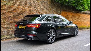 NEW Audi S6 Avant 1st Drive  2020 RS6 Coming soon [upl. by Htor]