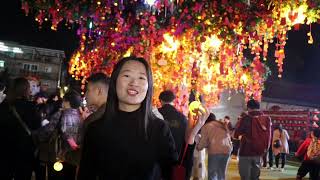 Glowing wishing tree in Lam Tsuen captures wishes of Chinese new year [upl. by Neerod]