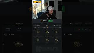 DAY 3 OF OPENING MY LEVEL 200 CASES ON CLASH csgo cs cs2 unboxing kick livestream [upl. by Anilehs764]