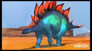 diceratops VS stegosaurus  dinoyoutber tournament s1 [upl. by Cade437]