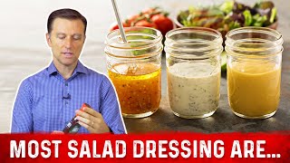 How To Find A Healthy Salad Dressing – Dr Berg [upl. by Mcgannon]