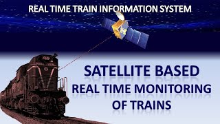 Realtime Train Information System  Satellite based train monitoring in real time [upl. by Ahsac318]