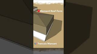 What is a Mansard Roof Shorts [upl. by Sherrie473]