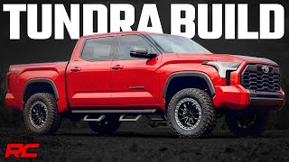 Lifted 2022 Toyota Tundra 4x4 TRD Build [upl. by Attesor]