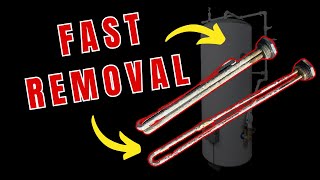 How to Replace a Corroded Hot Water Heater Element 🤯🥵 [upl. by Menides]