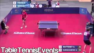 Adrien Mattenet Vs Aleksandar Karakasevic Match 4 European Championship 2013 Qualification [upl. by Anaahs]