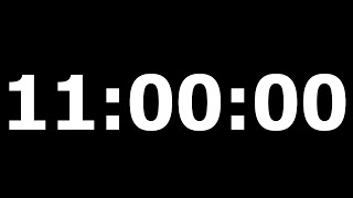 11 hours black timer [upl. by Blynn]