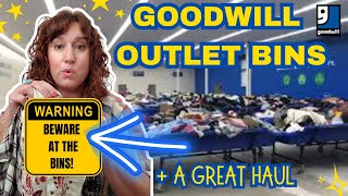 WATCH OUT For This At The Bins  AWESOME BRANDS amp Mega GOODWILL OUTLET BINS Thrift HAUL TO RESELL [upl. by Cirdahc]