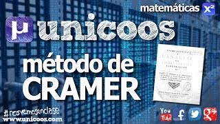 Sistema de ecuaciones  Metodo de CRAMER BACHILLERATO SCD determinante matriz [upl. by Endaira]