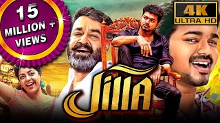 Jilla 4K  Vijay Blockbuster Action Comedy Film  Mohanlal Kajal Aggarwal Niveda Thomas Soori [upl. by Otit]