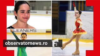 Poveşti care inspiră la 12 ani Cătălina e triplă campioană europeană la patinaj artistic [upl. by Mitchael]