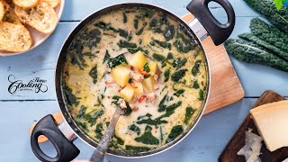 Zuppa Toscana  Easy and Quick Recipe for Spicy Potato and Italian Sausage Soup [upl. by Nimaj]