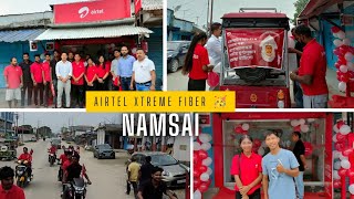 Finally🤩Airtel Xtreme Fiber launched in Namsai🥳  What is Airtel Xtreme Fiber🤔699 plan details [upl. by Kostival]