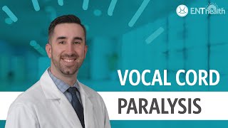 Vocal Cord Fold Paralysis [upl. by Kasey]