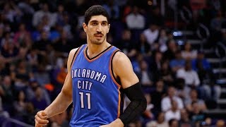 Enes Kanter 20152016 Highlights [upl. by Einafpets]