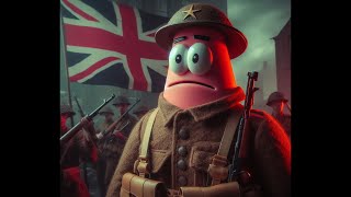 Falklands War Song  Patrick Star AI Cover [upl. by Deyas]