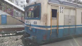 Hyderabad MMTS Train Departure at Begumpet [upl. by Noremac344]