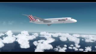 TFDI Design Boeing 717 Volotea Livery released [upl. by Moffat440]