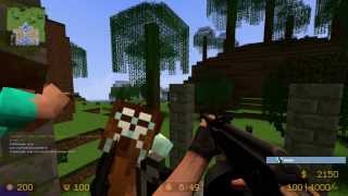 CounterStrike Source Zombie Escape  ZEMinecraftAdventurev11 Stage 3  Jungle 1080p [upl. by Averil]