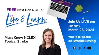 Live amp Learn Must Know NCLEX Topics Stroke [upl. by Saraiya]