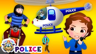 The Helicopter Chase amp Saving Pet Animals  ChuChu TV Police Fun Cartoons for Kids [upl. by Telracs]