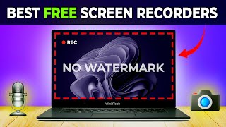 TOP 5 Best FREE Screen Recording Software For PC amp Laptop No Watermark No Time Limit 2024 [upl. by Herminia]