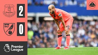 HIGHLIGHTS  Everton 20 Norwich City [upl. by Eetnom]