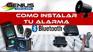 COMO INSTALAR UNA ALARMA BLUETOOTH GENIUS [upl. by Cicely]