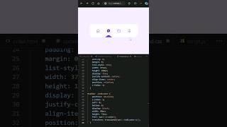 Day 008  Mobile nav bar animation javascript coding frontenddesign webdevelopment cssanimation [upl. by Eak]