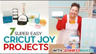 7 Super Easy Cricut Joy Projects for Beginners Quick amp Fun [upl. by Zsuedat677]