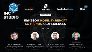 Hindustan Times amp IMC Studio  Webinar Ericsson Mobility Report amp 5G Trends and Possibilities [upl. by Meares546]