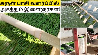 Spirulina வளர்ப்பில் இவ்வளவு விசஷயம் இருக்கா அசத்தும் இளைஞர்கள் [upl. by Strohl444]